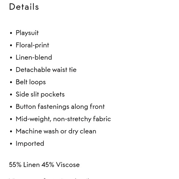 Farm Rio Linen Blend Romper - Picture 13 of 13